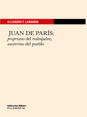 cover image of Juan de París